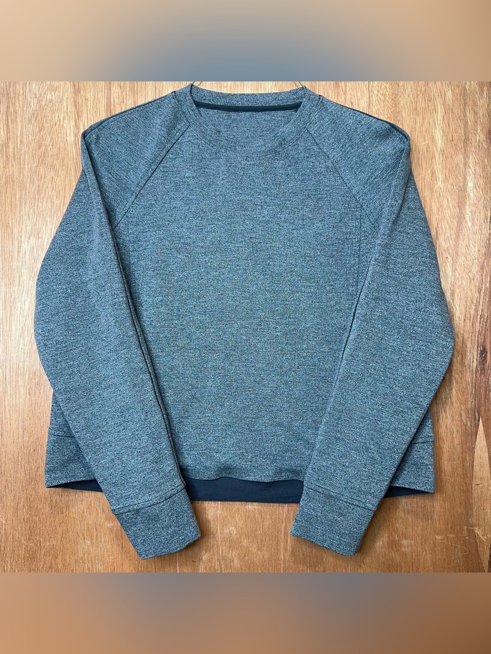 Lululemon On-Track Crew Sweatshirt Heathered Black Gray - NWOT Like New!